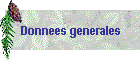 Donnees generales