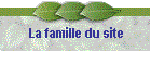 La famille du site