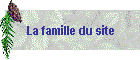 La famille du site