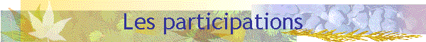 Les participations