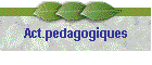 Act.pedagogiques