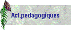 Act.pedagogiques