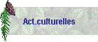 Act.culturelles